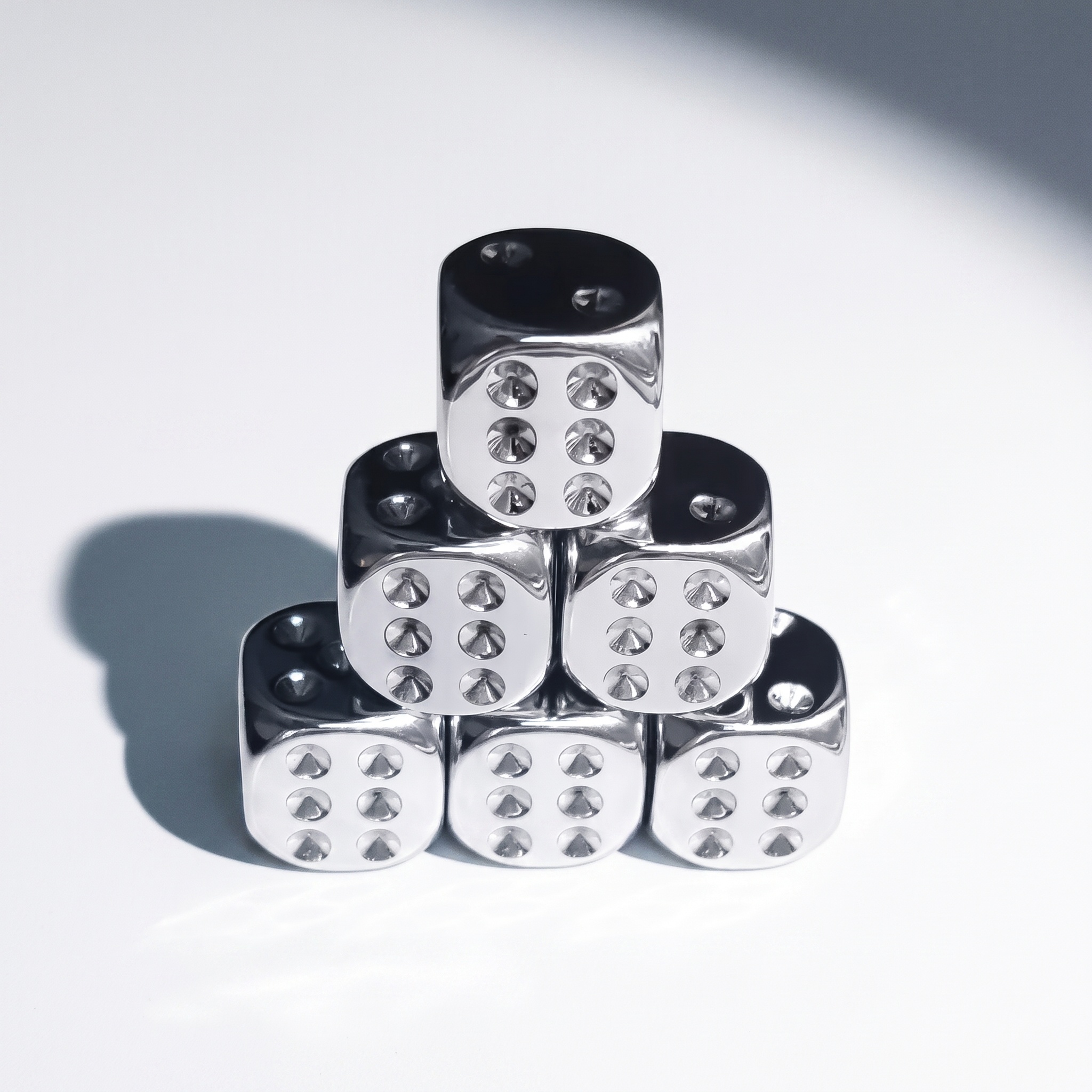 Mahjong Luxe Metal Dice 3