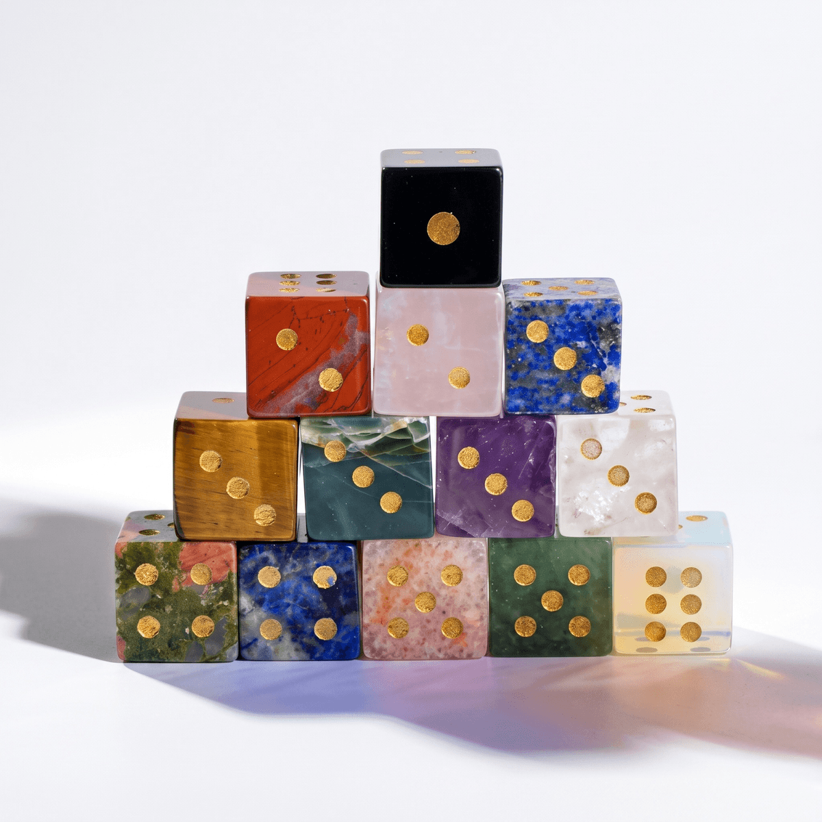 Mahjong Gemstone Dice 1