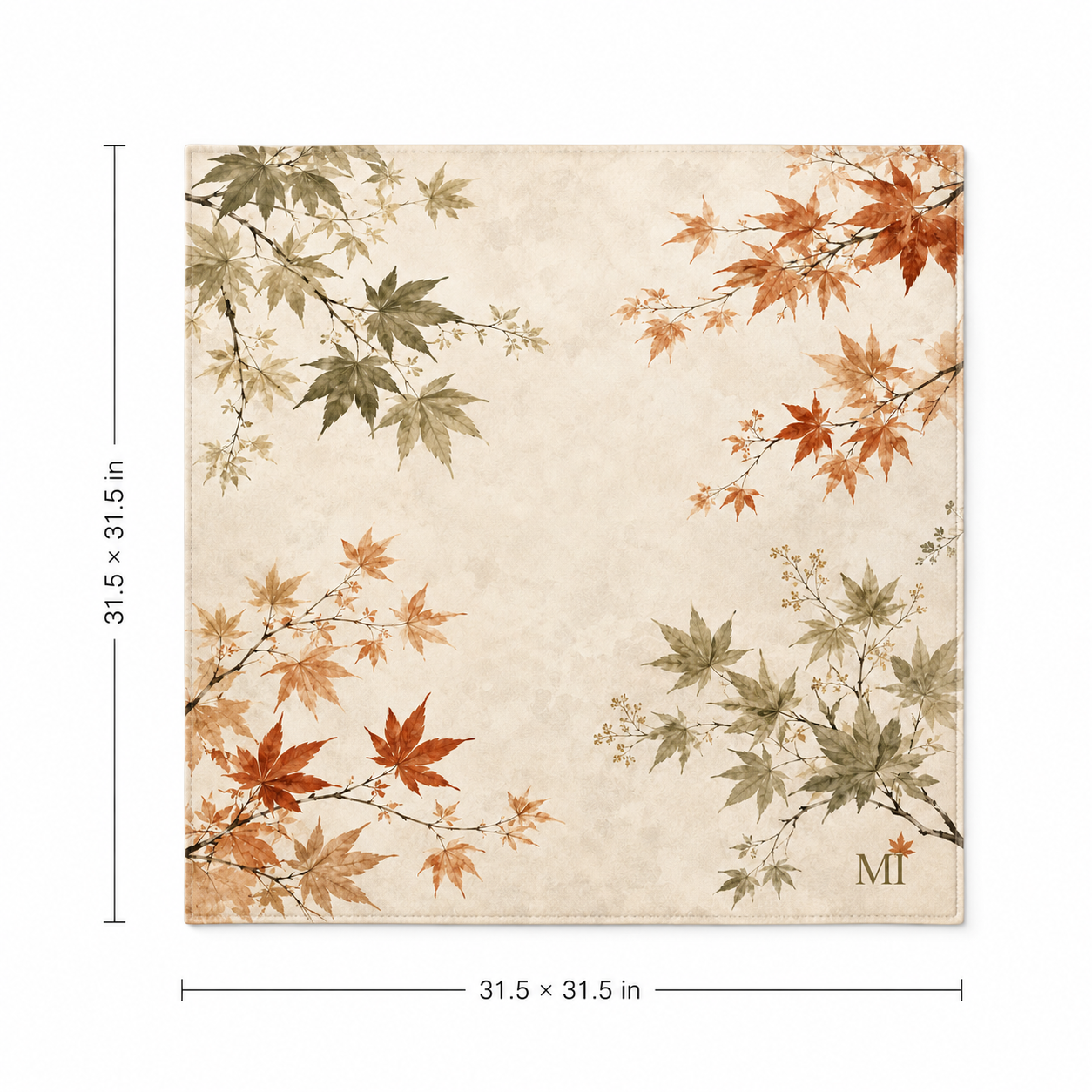 Autumn Maple Mahjong Mat 2