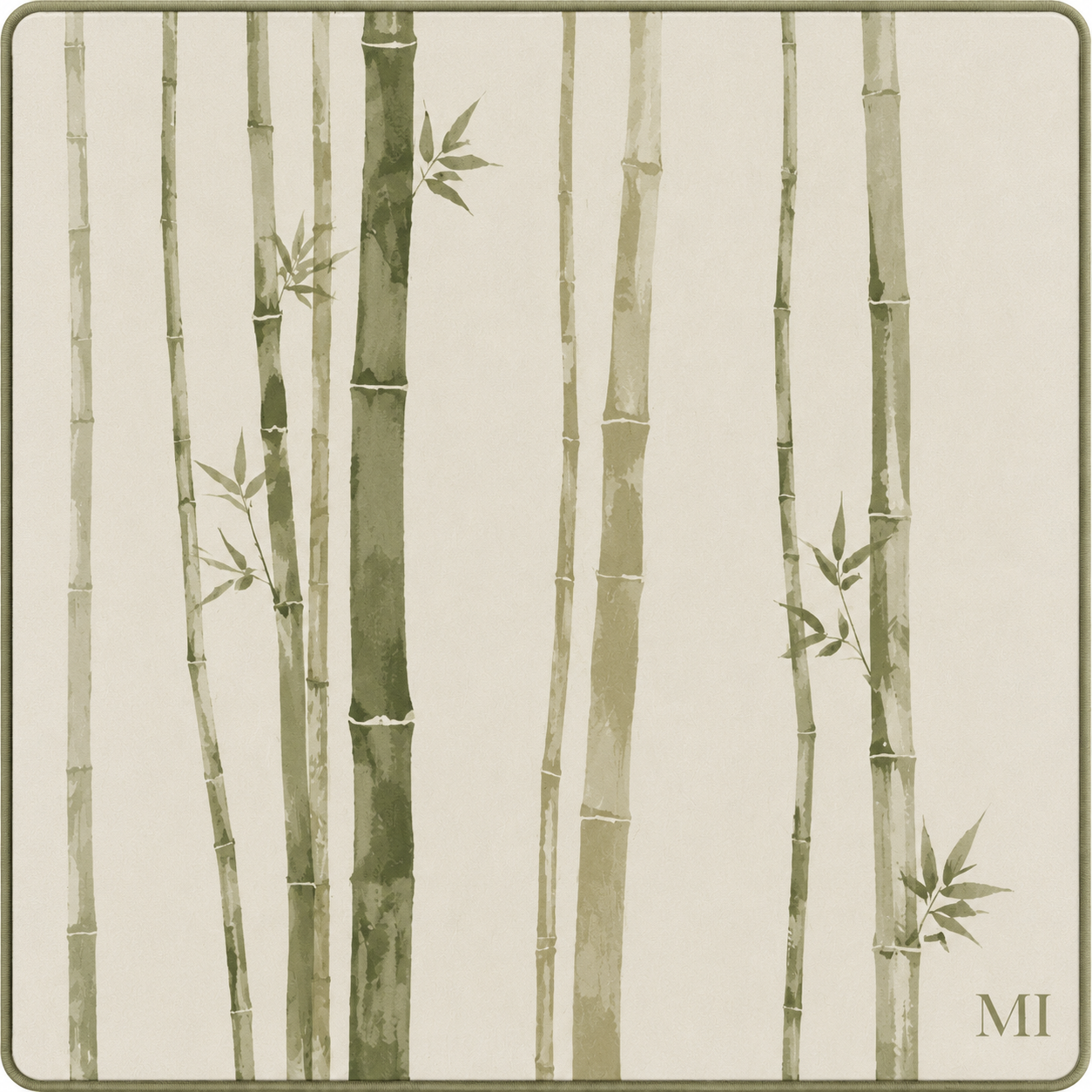 Bamboo Serenity Mahjong Mat