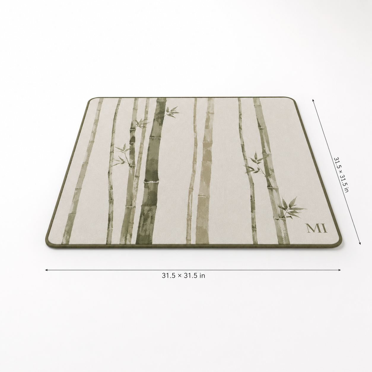 Bamboo Serenity Mahjong Mat 3