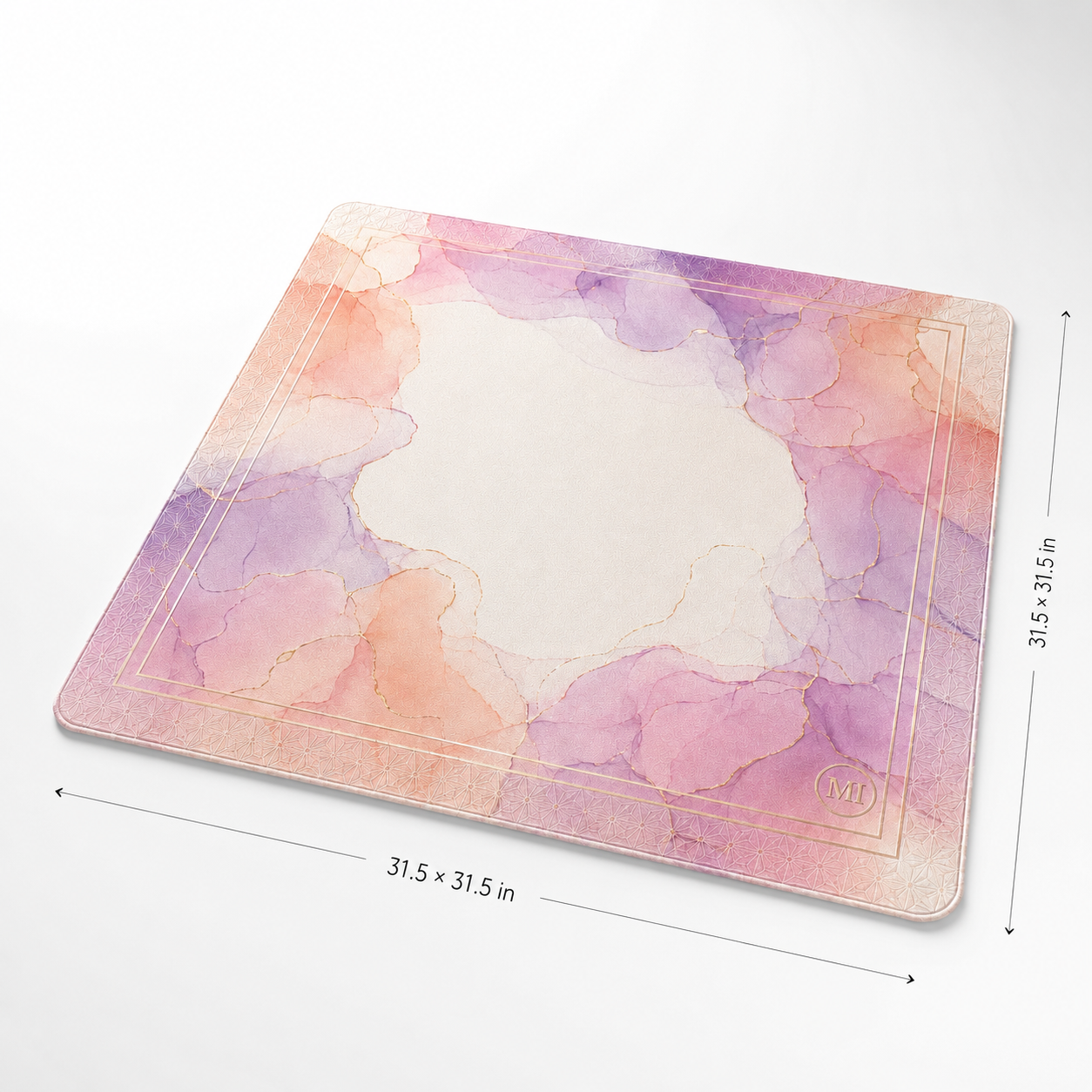 Blush Harmony Mahjong Mat 2