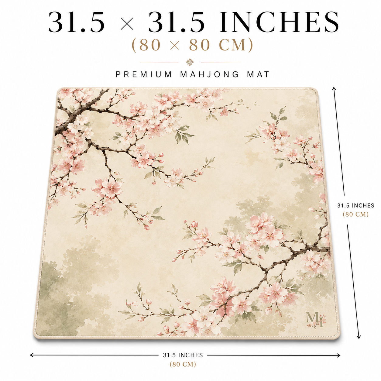 Cherry Blossom Mahjong Mat 2