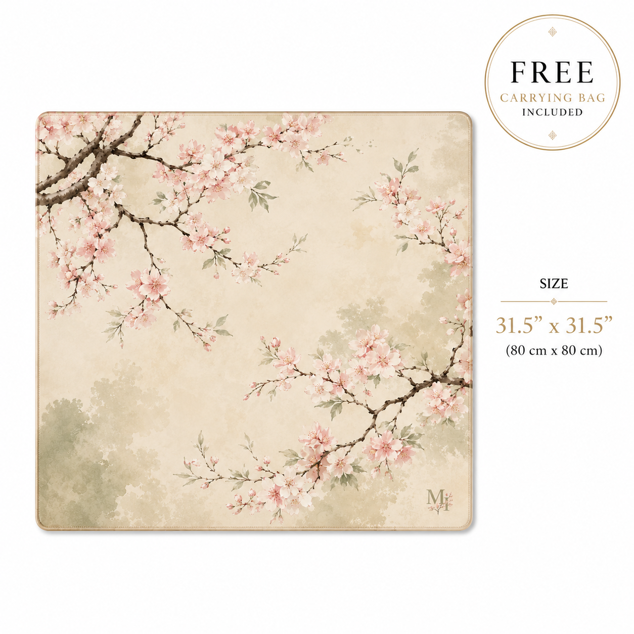 Cherry Blossom Mahjong Mat 3