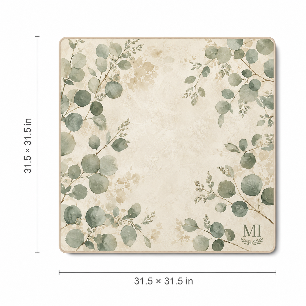 Eucalyptus Garden Mahjong Mat 2