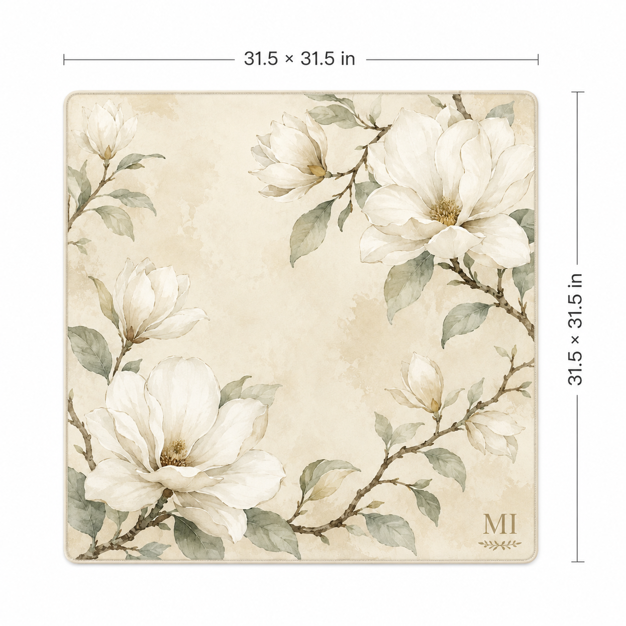 Magnolia Blossom Mahjong Mat 2