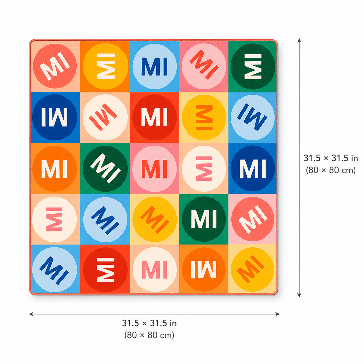 Pop Color Mosaic Mahjong Mat 3