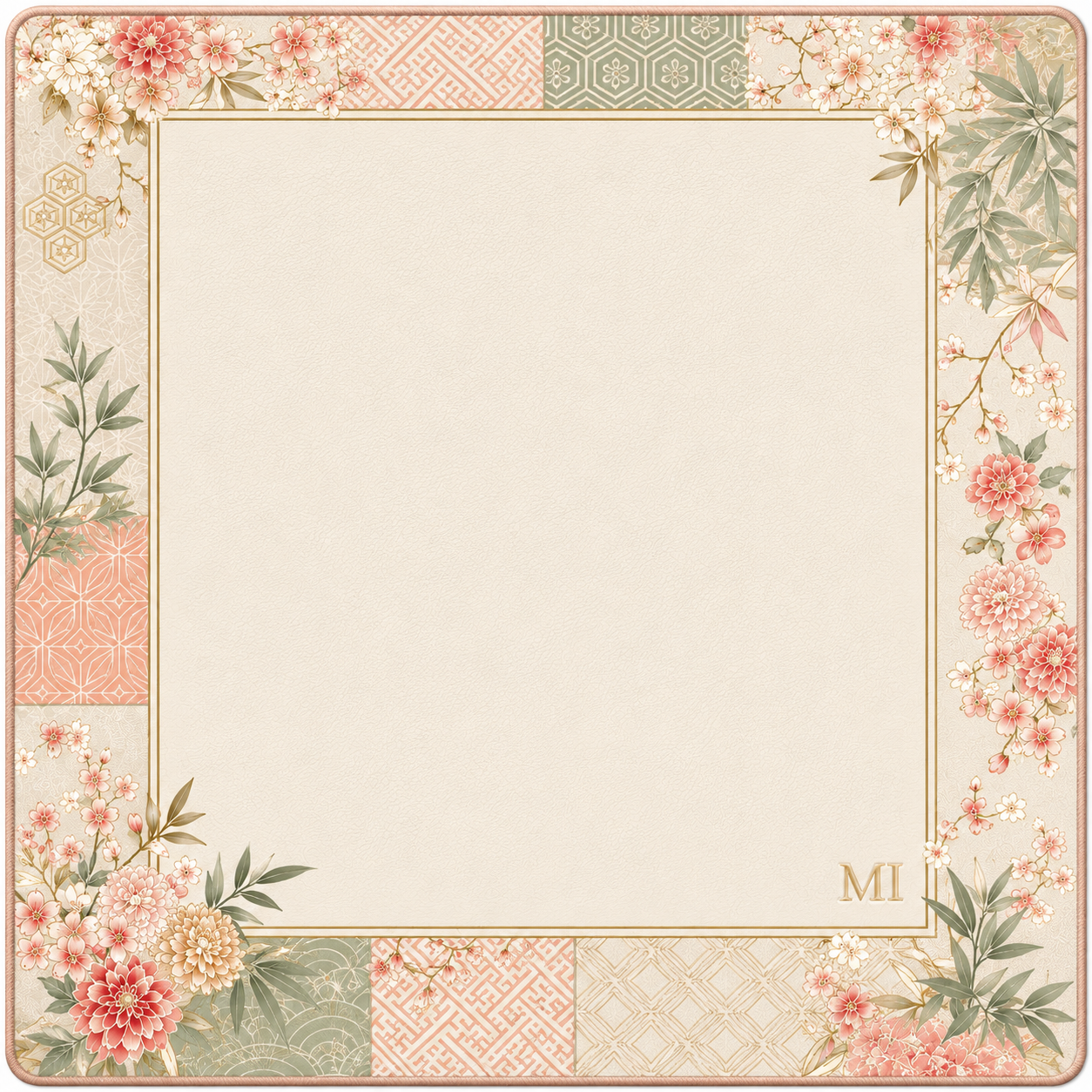 Sakura Blossom Mahjong Mat