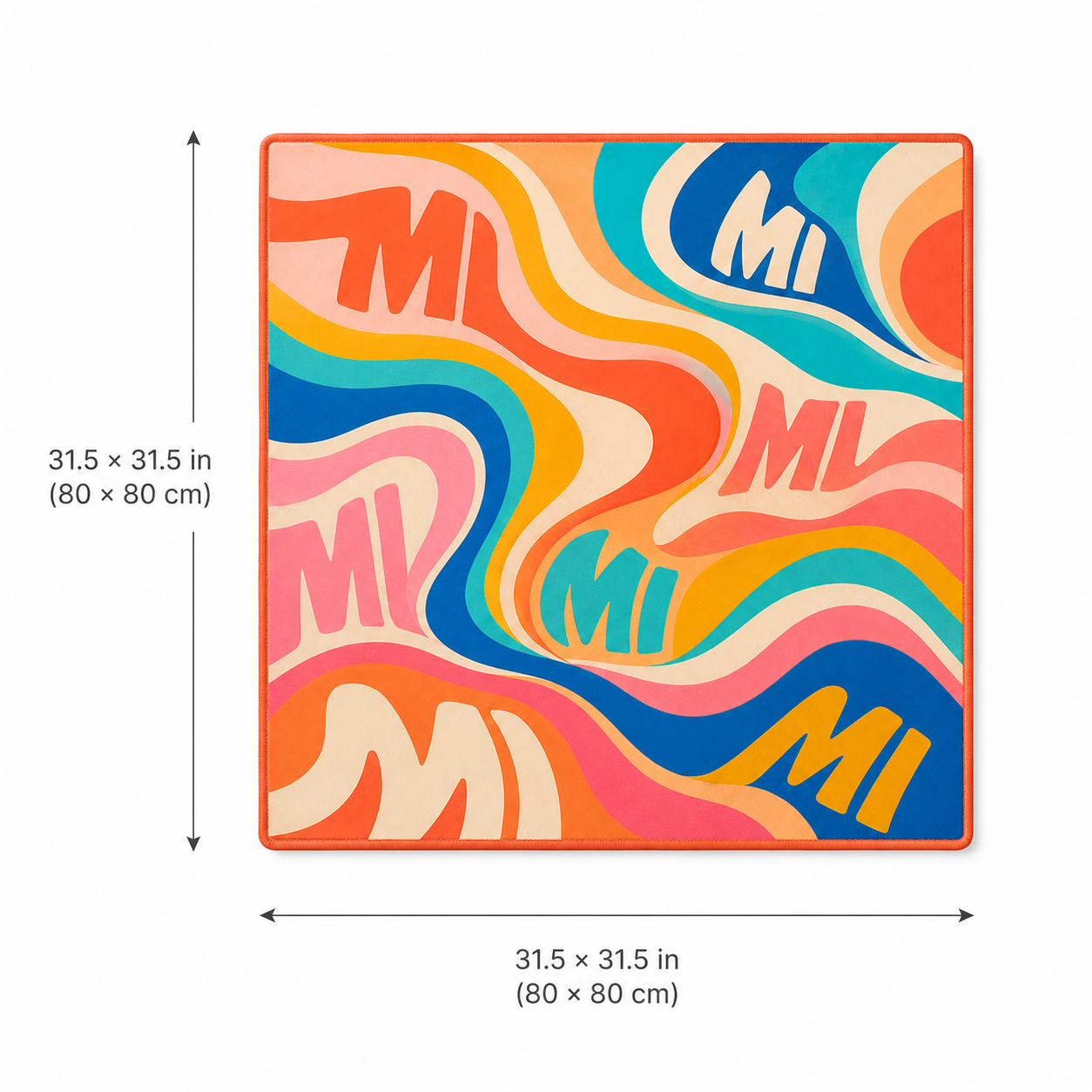 Silken Waves Mahjong Mat 3