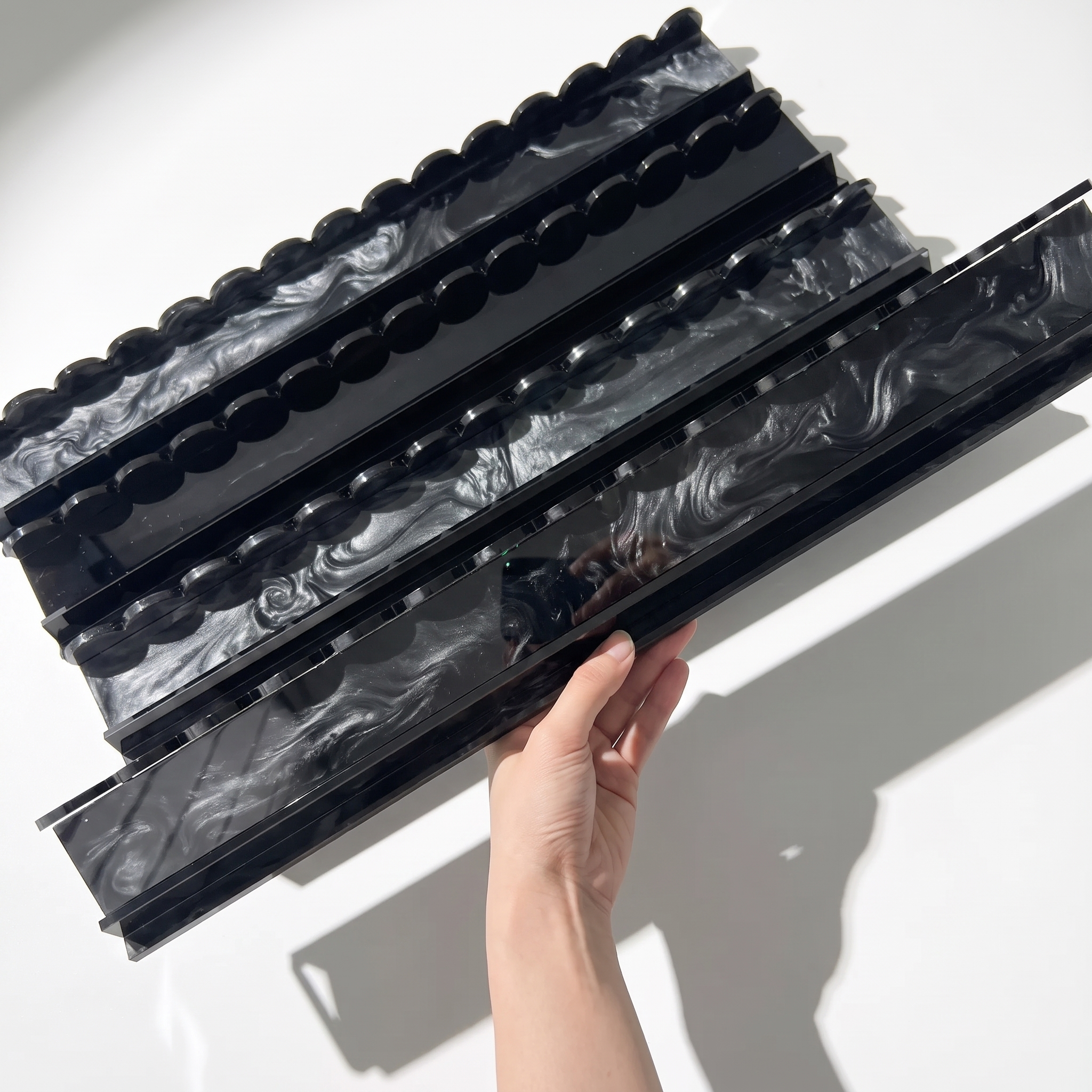 Black Storm Tortoiseshell Rack Set 2