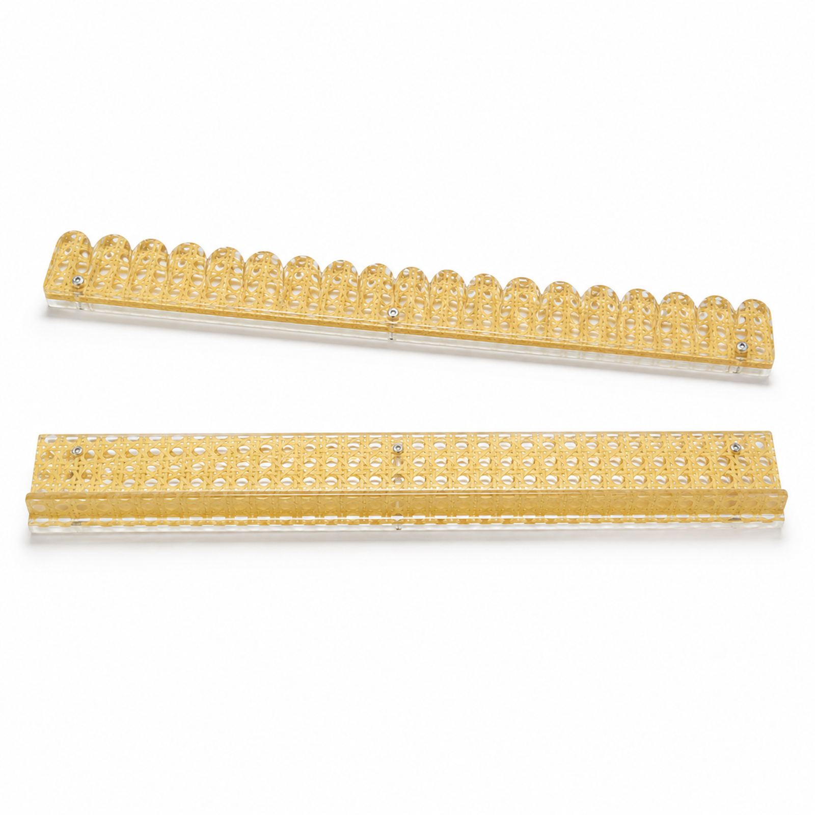 Golden Cane Acrylic Rack Set 3