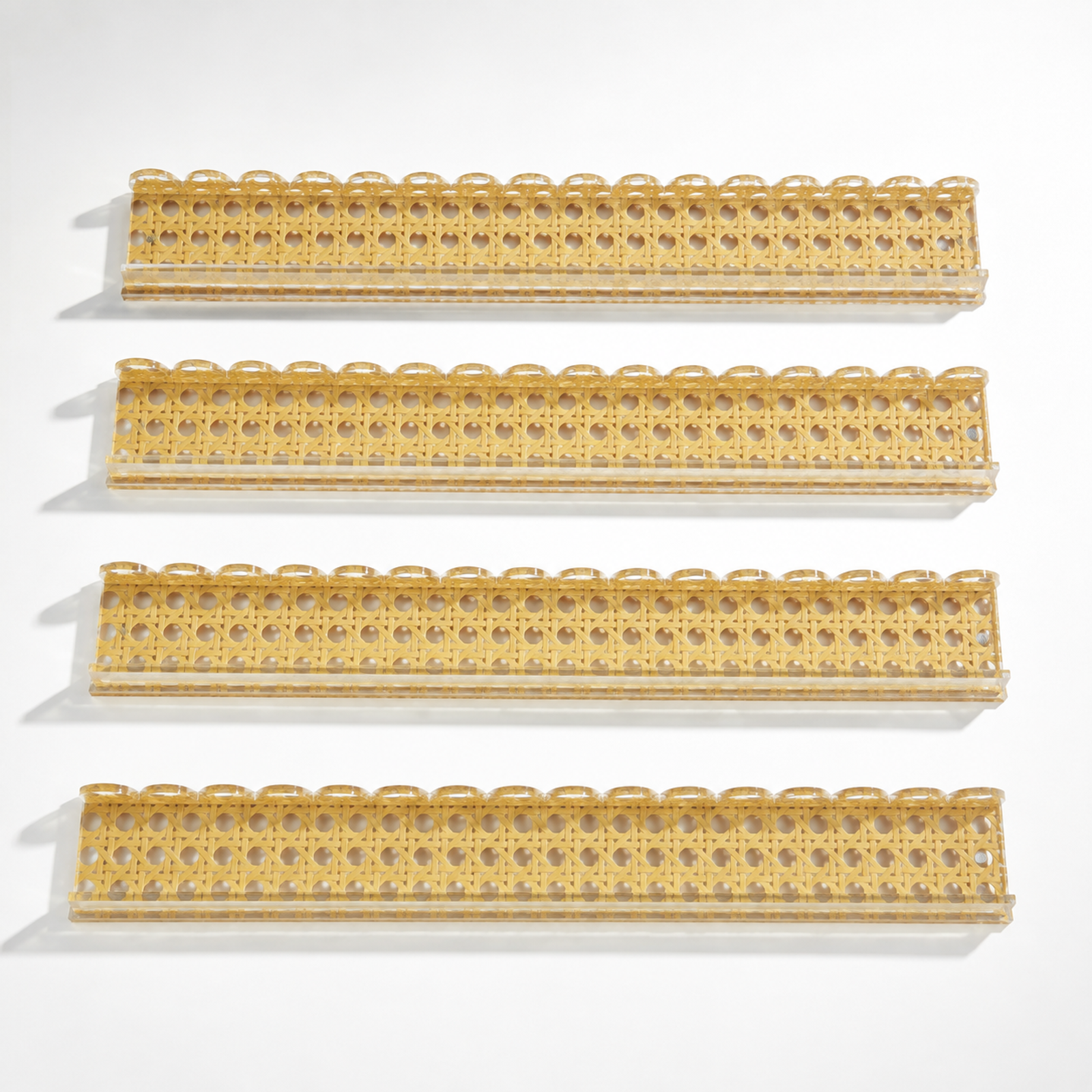 Golden Cane Acrylic Rack Set