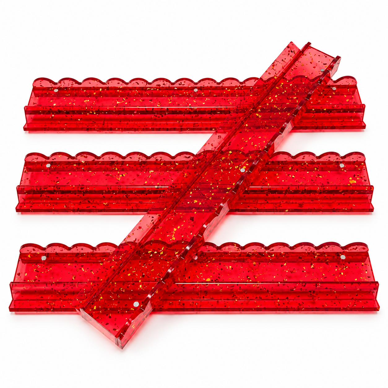 Merry and Bright Acrylic Rack Set 2