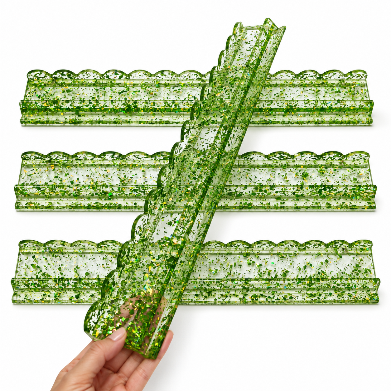 Merry and Bright Acrylic Rack Set 5