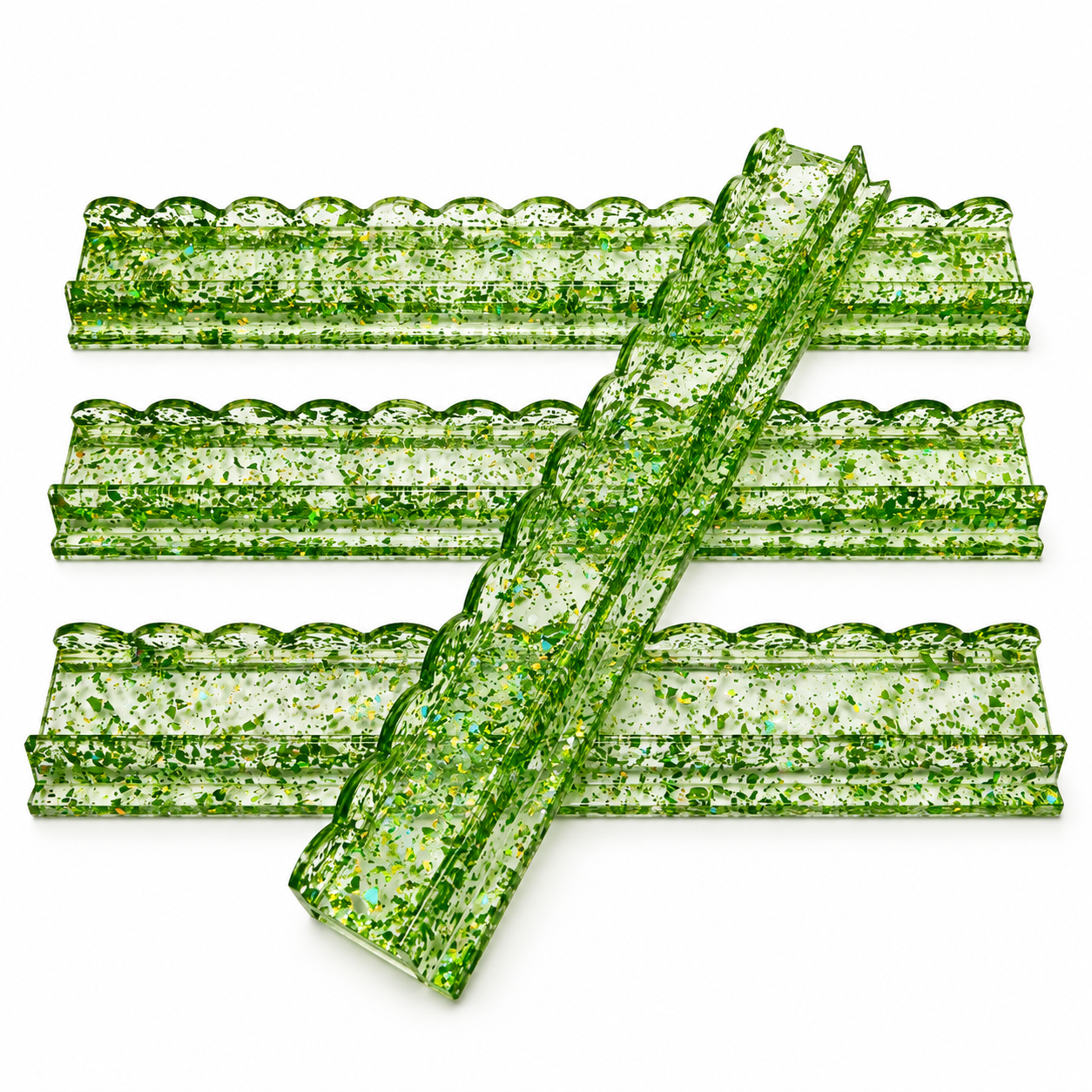Merry and Bright Acrylic Rack Set