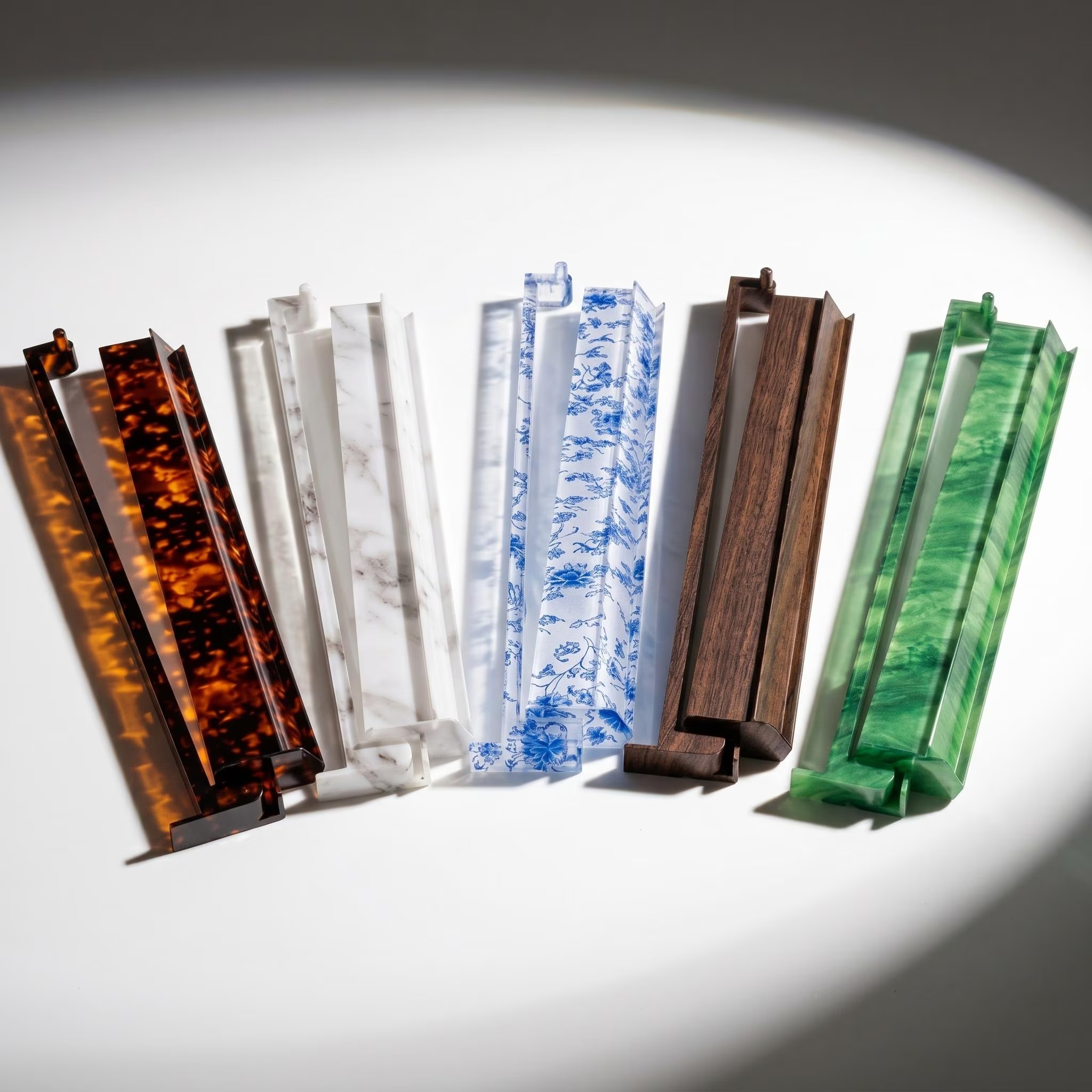 Acrylic Tile Rack Set of 4 1