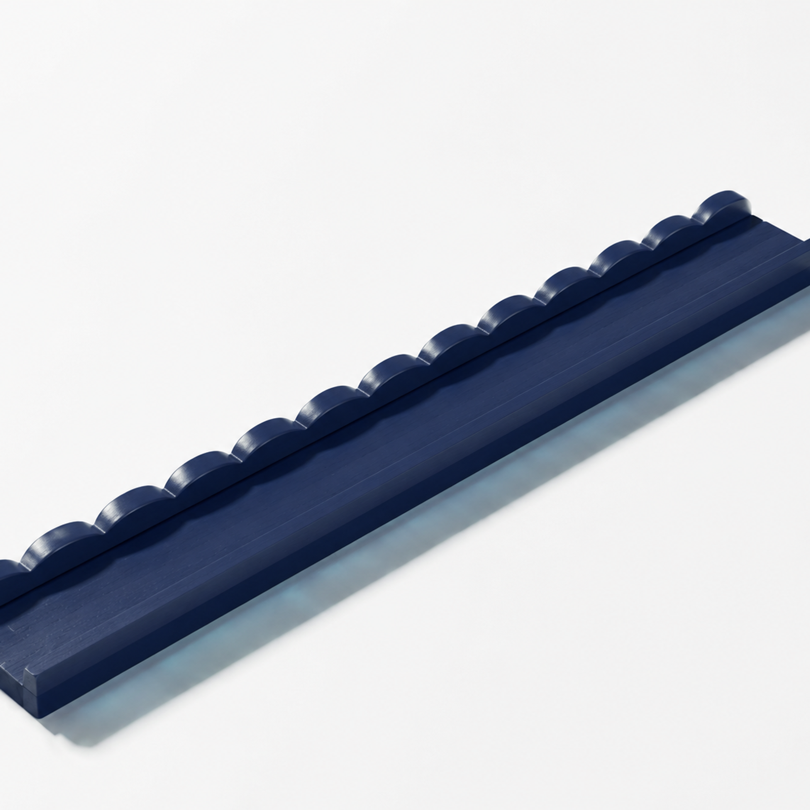 Scalloped Wood Tile Rack Set 12