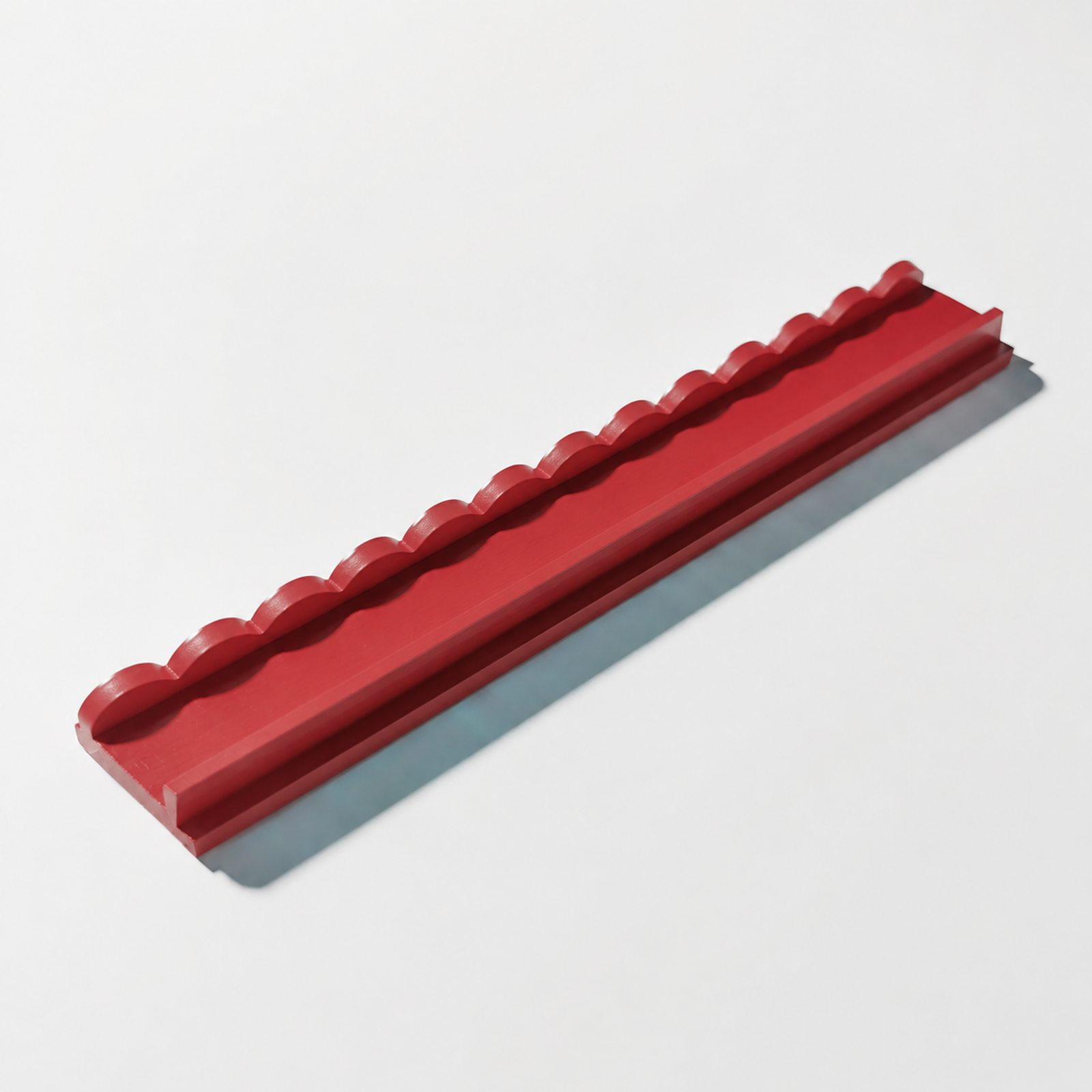 Scalloped Wood Tile Rack Set 8