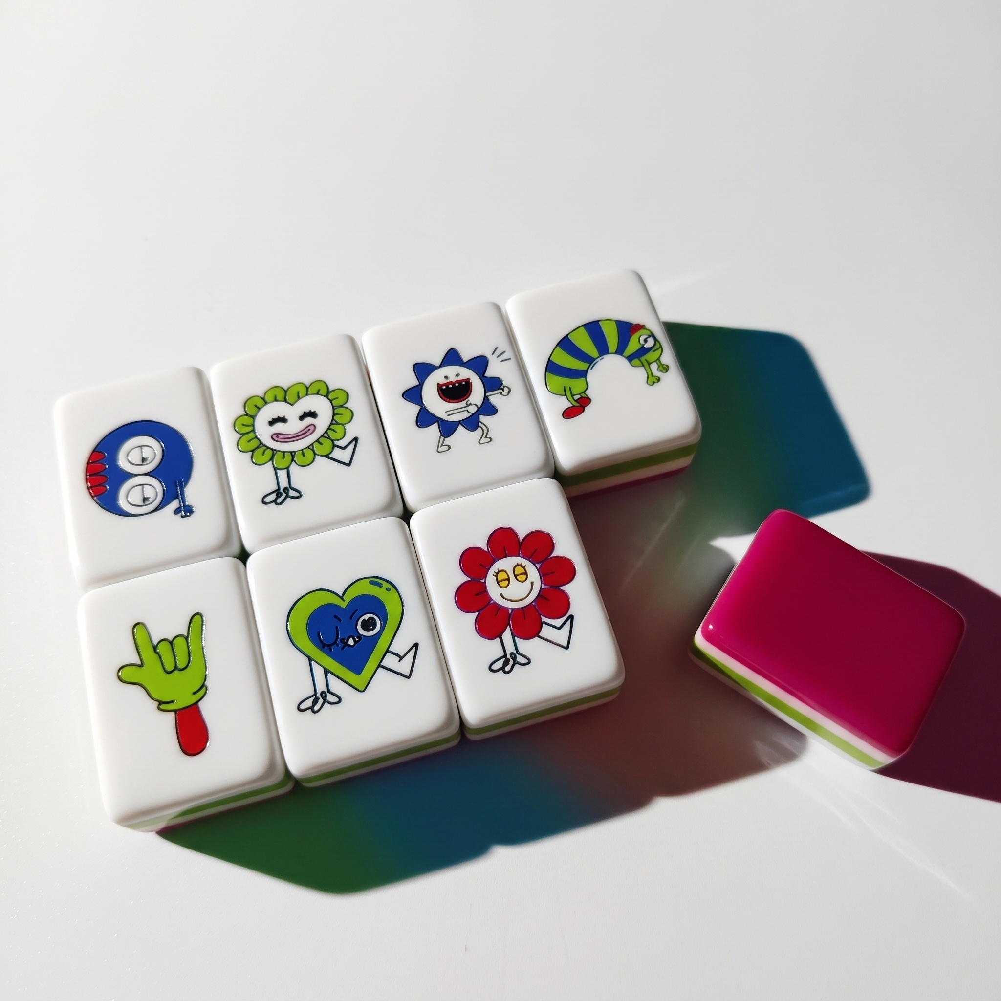 Heartbeat Club Mahjong Tiles 3