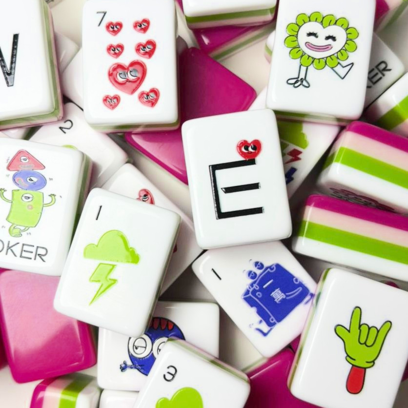 Heartbeat Club Mahjong Tiles 4