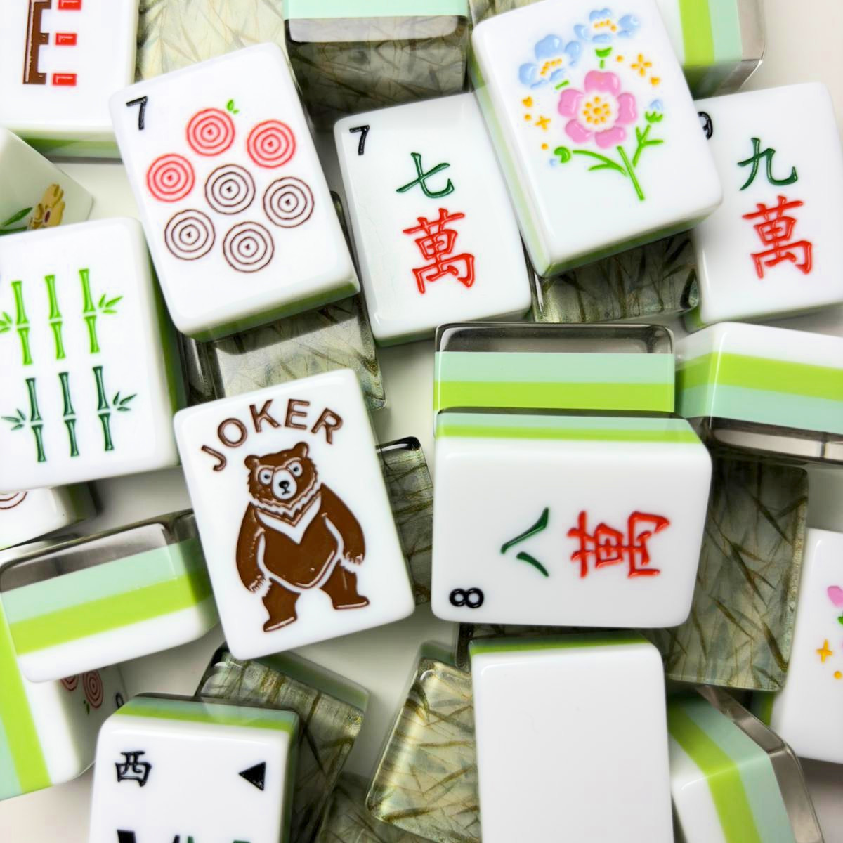 The Bamboo Vein Mahjong Tiles 4