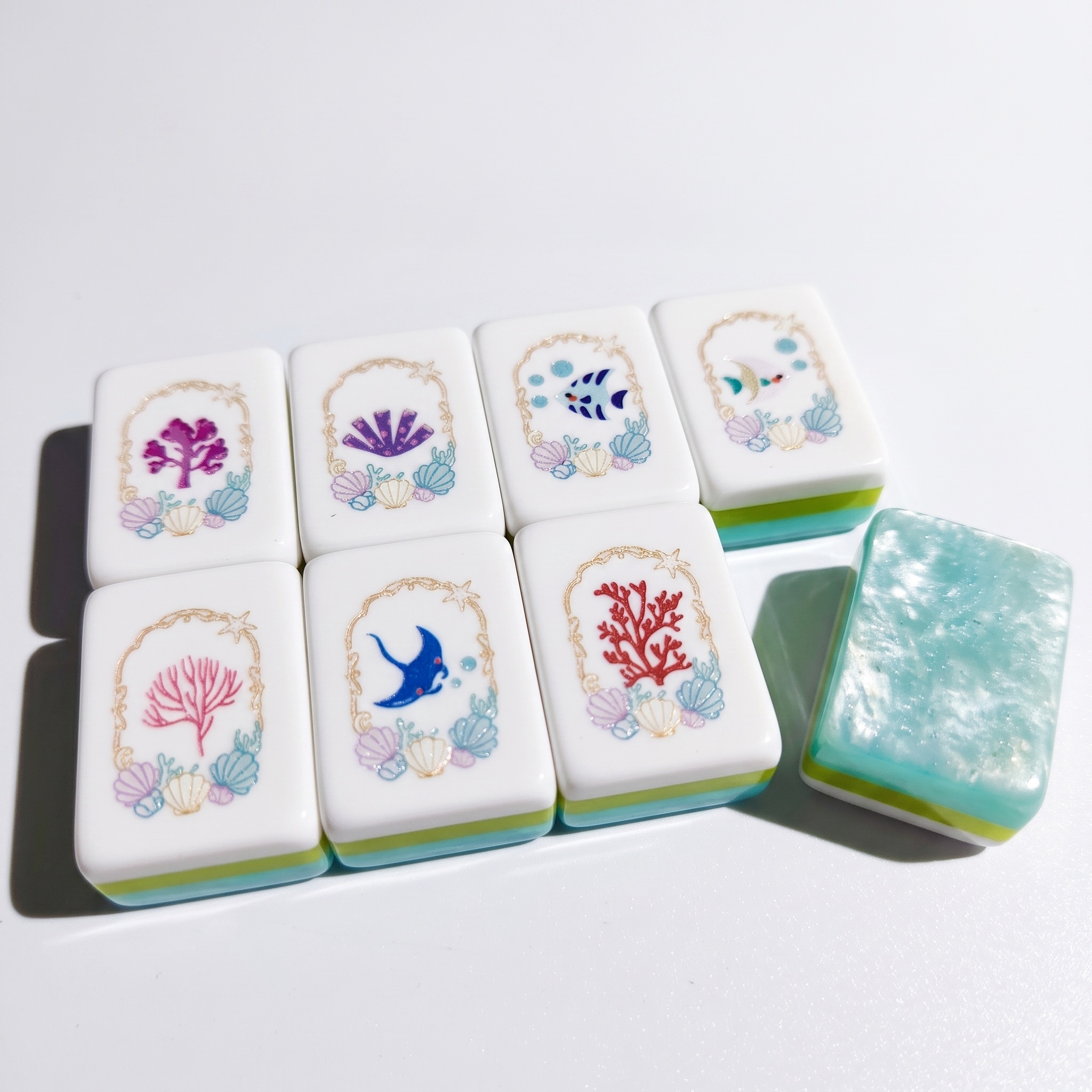 Tropical Balad Mahjong Tiles 4