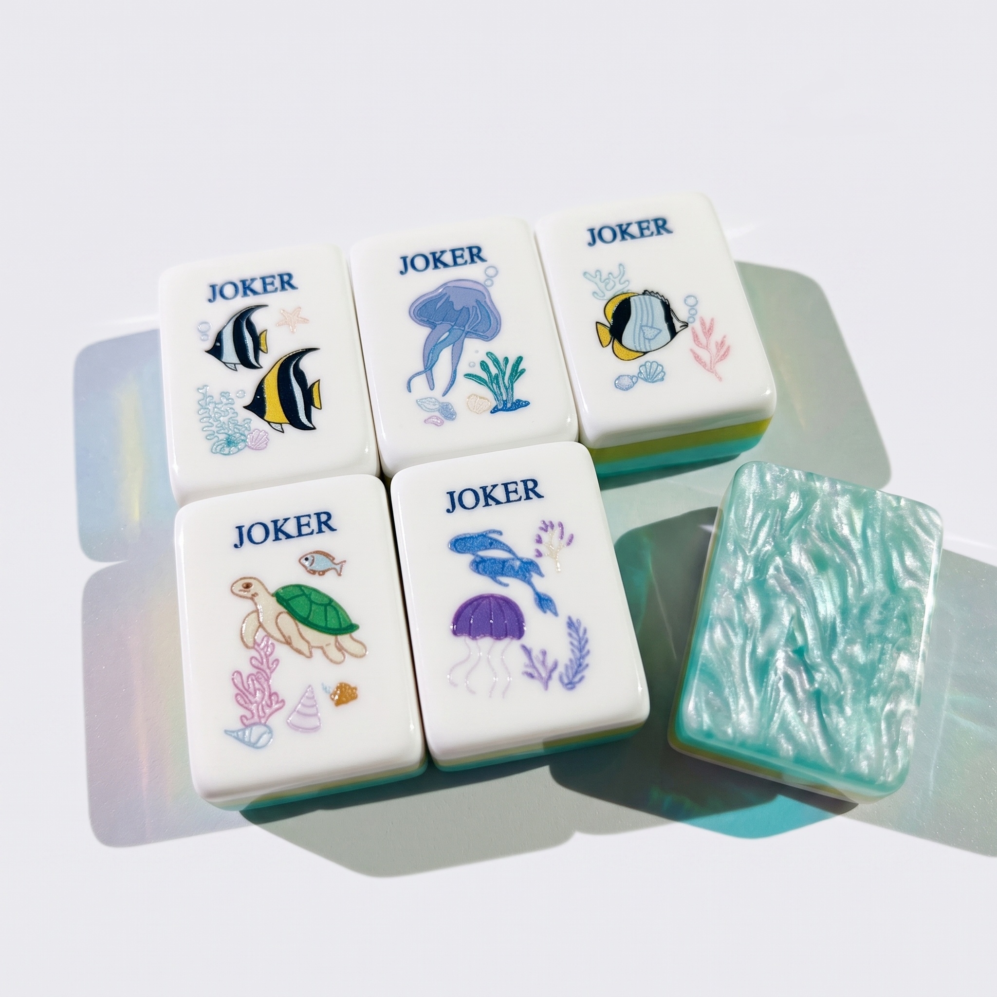 Tropical Balad Mahjong Tiles 3