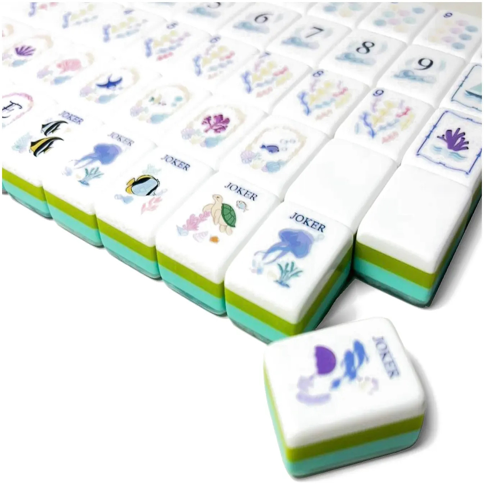 Tropical Balad Mahjong Tiles 2